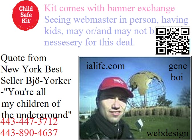 Child safe Kit banner ex policy